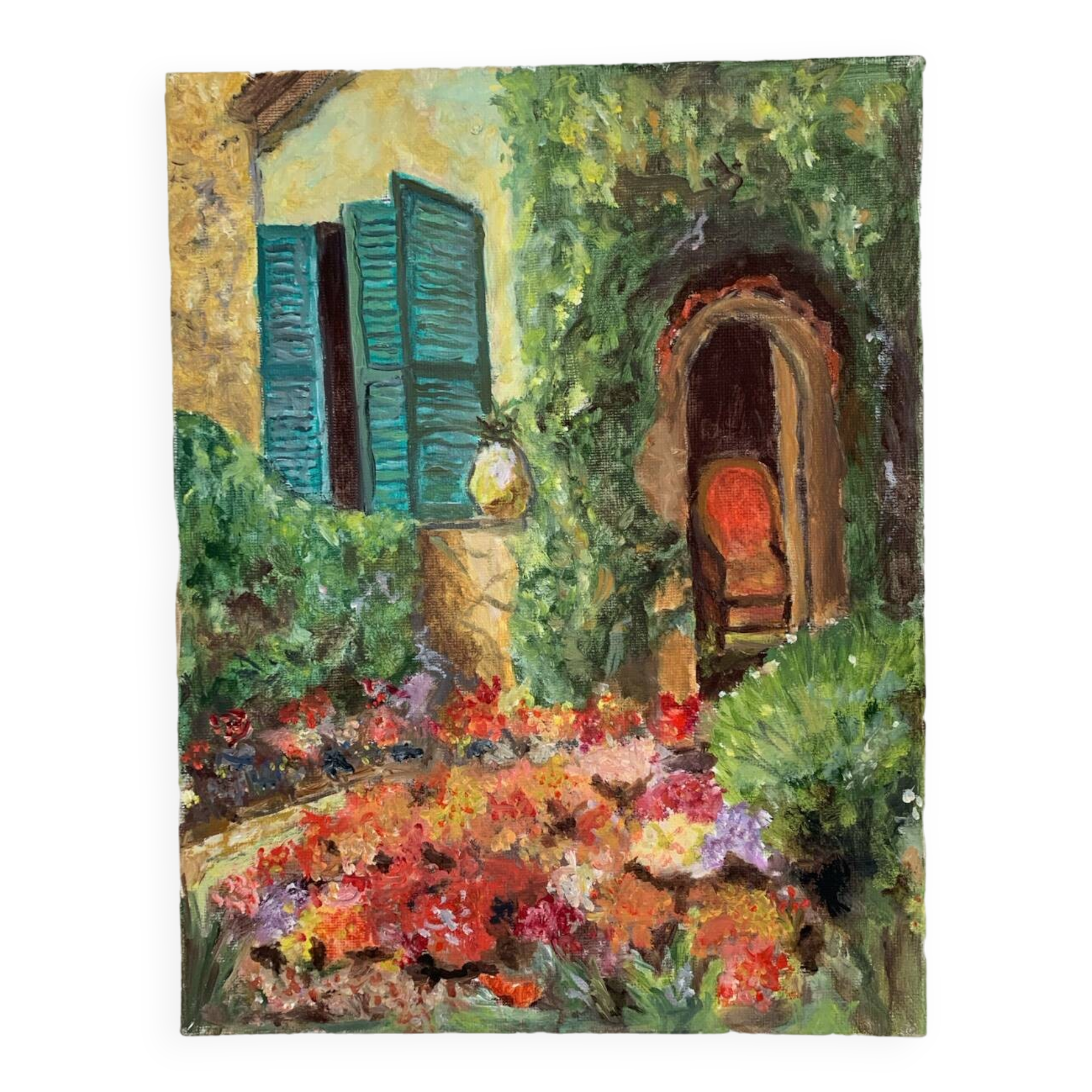 Oil painting on canvas