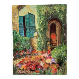 Oil painting on canvas