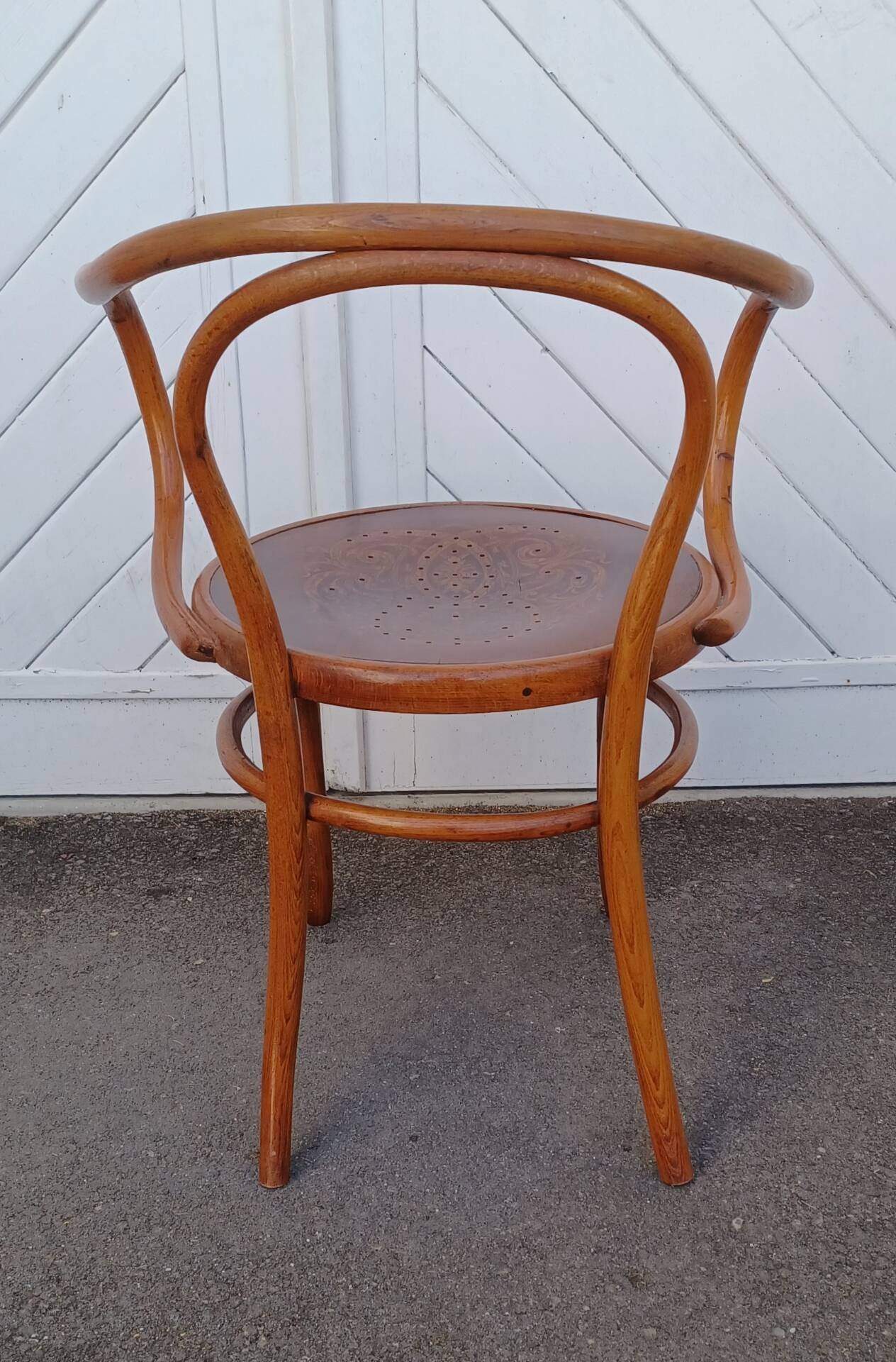 Bent beech armchair by Jacob & Josef Kohn, 1900s.