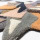 Wall tapestry (unique piece) by the artist Jules Vissers