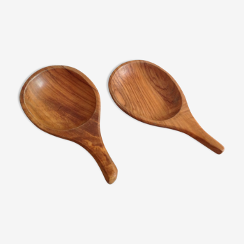 Duo de plats en bois