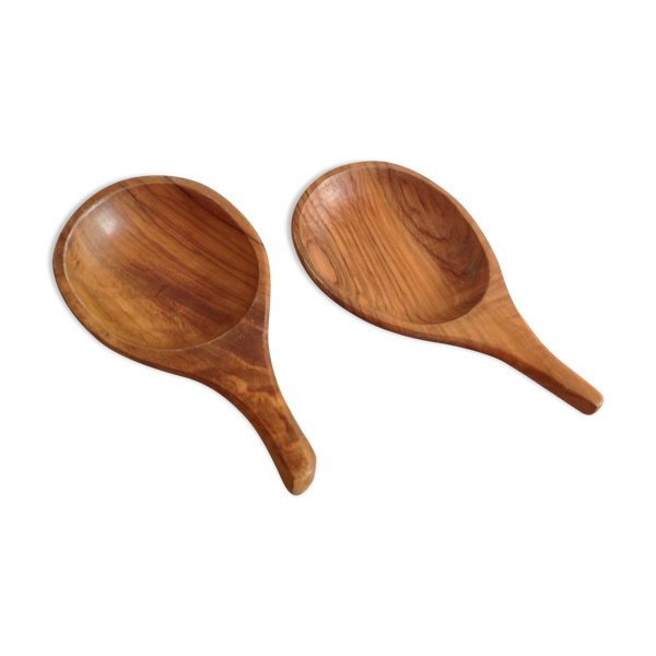 Duo de plats en bois