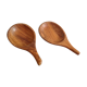 Duo of wooden dishes