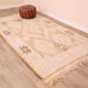Yellow Vintage Moroccan Rug 159 x 282, Berber Wool Rug, Handmade Boho Rug