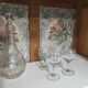 Vaisselier bonnetière vitrée Art déco