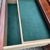 Scandinavian high rosewood sideboard by Johannes Andersen edited by Samcom