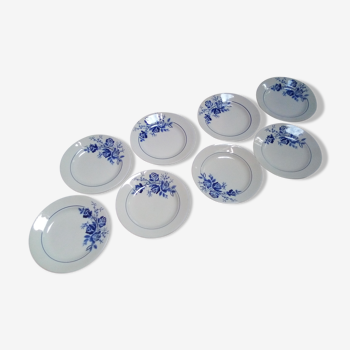 Set de 8 assiettes plates Nice St Amand