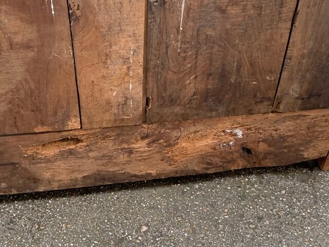 Solid oak sideboard