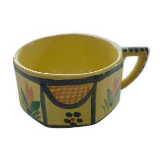 Tasse Quimper jaune