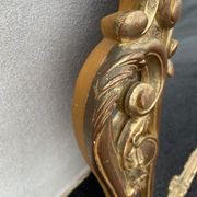 20th century gilded wooden mirror with bezels h120 x l71