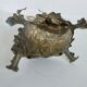 Umbrella door, bronze art deco cane holder