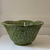 Cabbage salad bowl in slip