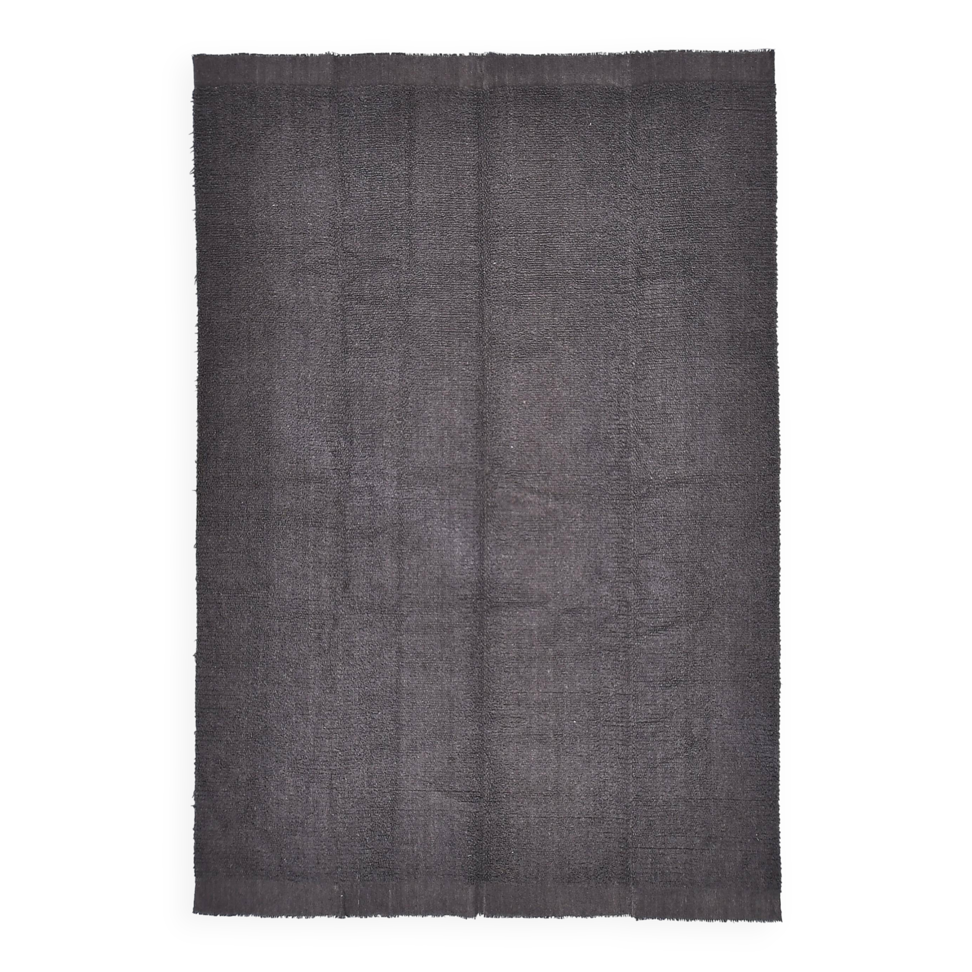 9x12 Large Brown Vintage Rug, 280x365Cm