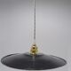 Suspension in black enamelled sheet metal