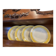 4 flat plates from Gien Caroline