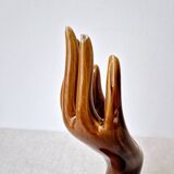 Glazed ceramic soliflore - Vintage