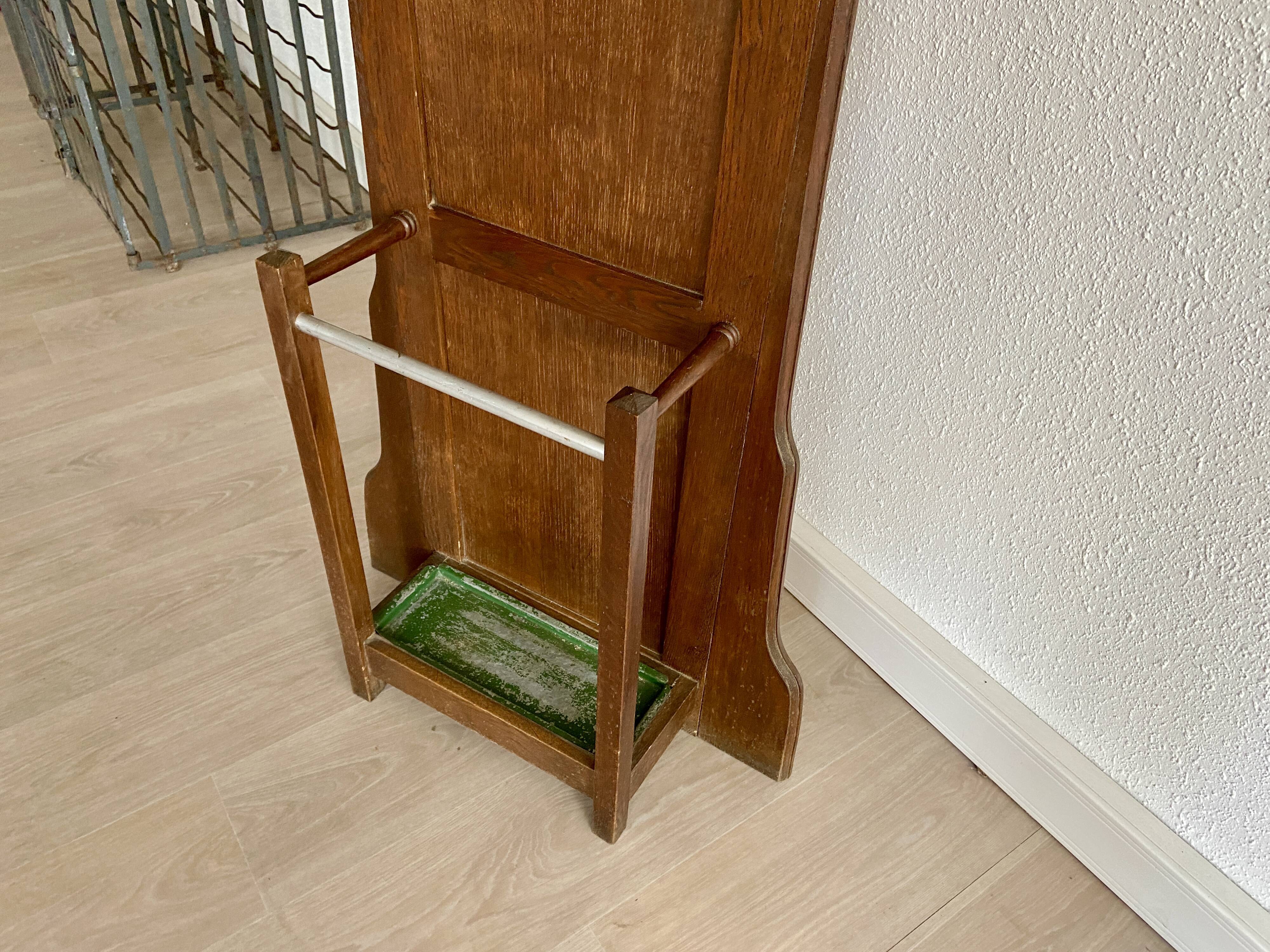Old art deco coat rack 1940-50