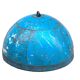 Metal hanging with its original blue colour