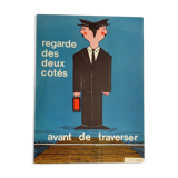 SNCF prevention poster