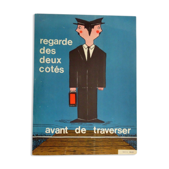 SNCF prevention poster