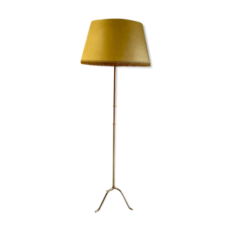 Lampadaire en laiton tripode – années 60