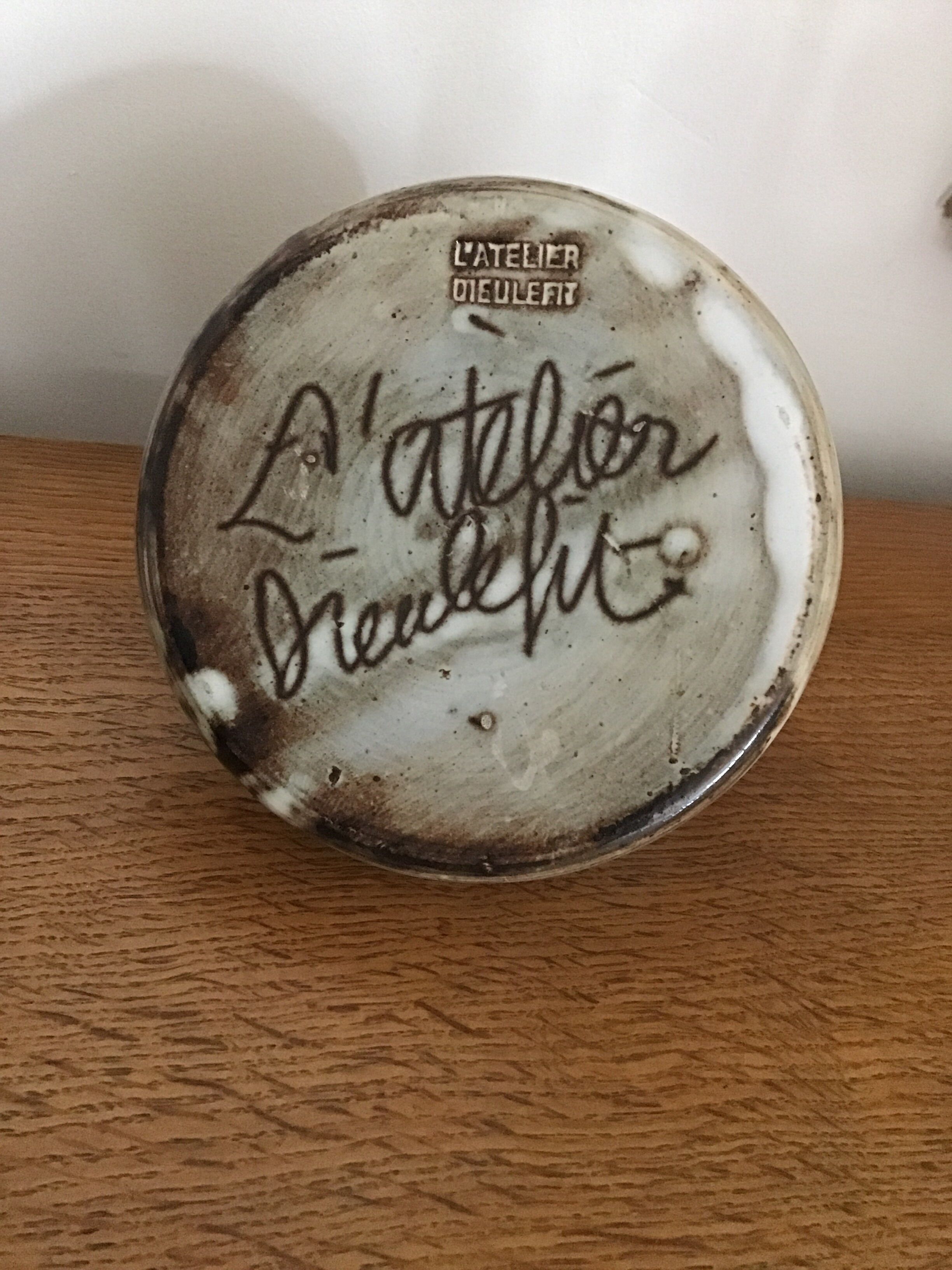 Candle holder ceramic workshop Dieulefit