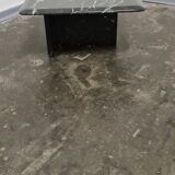 Vintage Black marbel side tabel