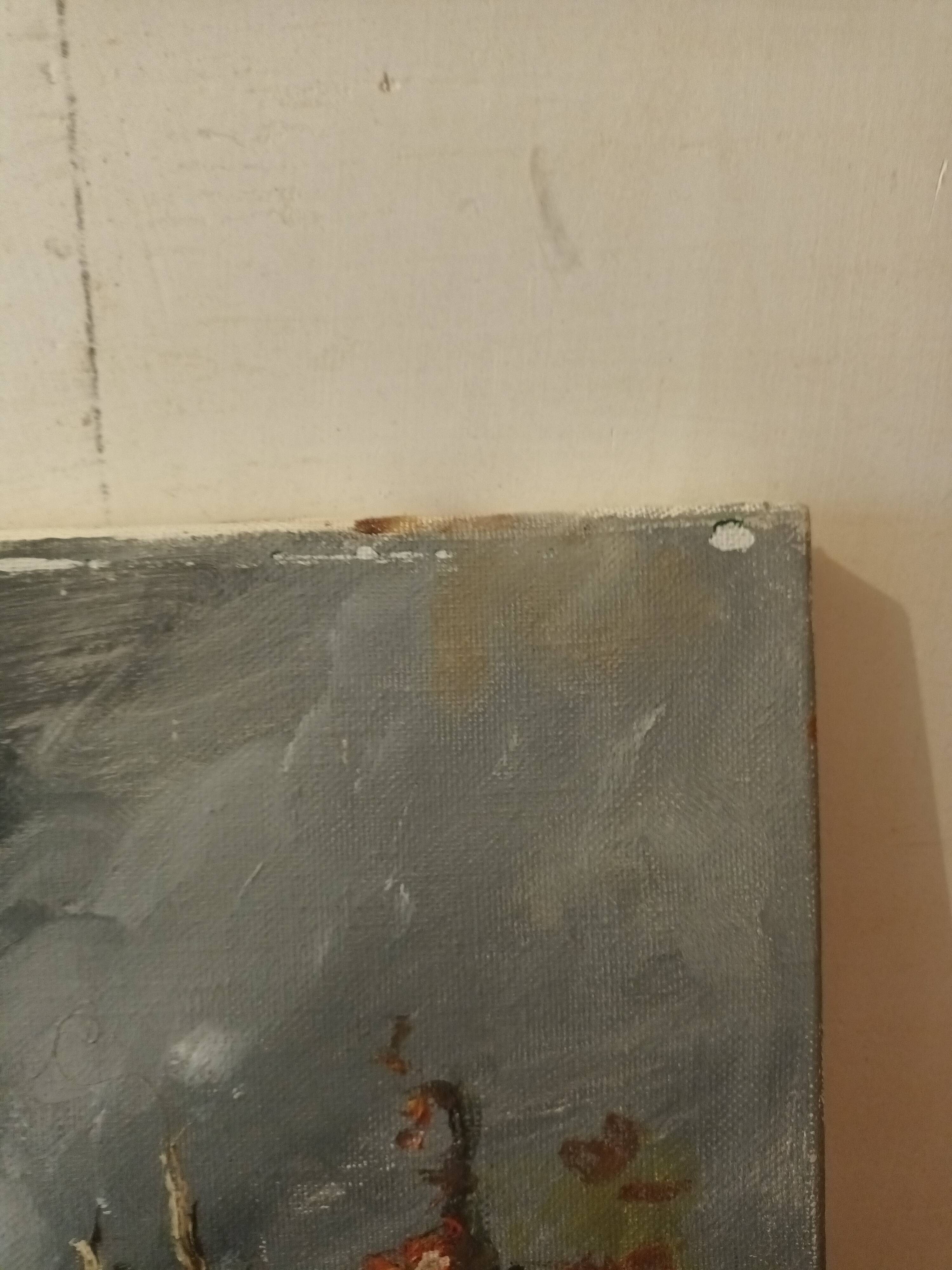 Landscape canvas painting