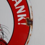 Enamelled plate ESSO 1962