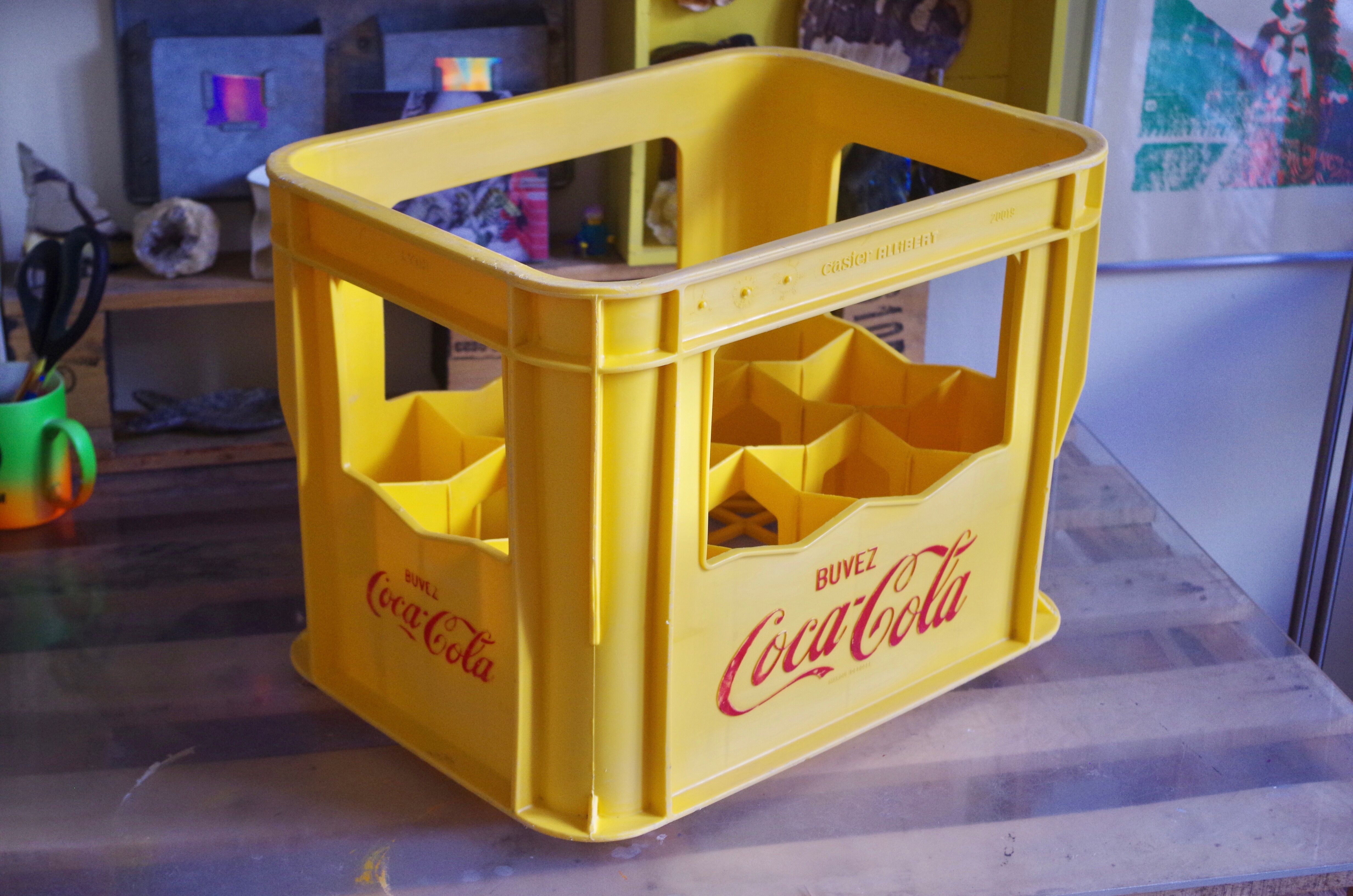 Coca cola vintage bottle locker