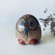 Owl Mexican folk art from Tonala