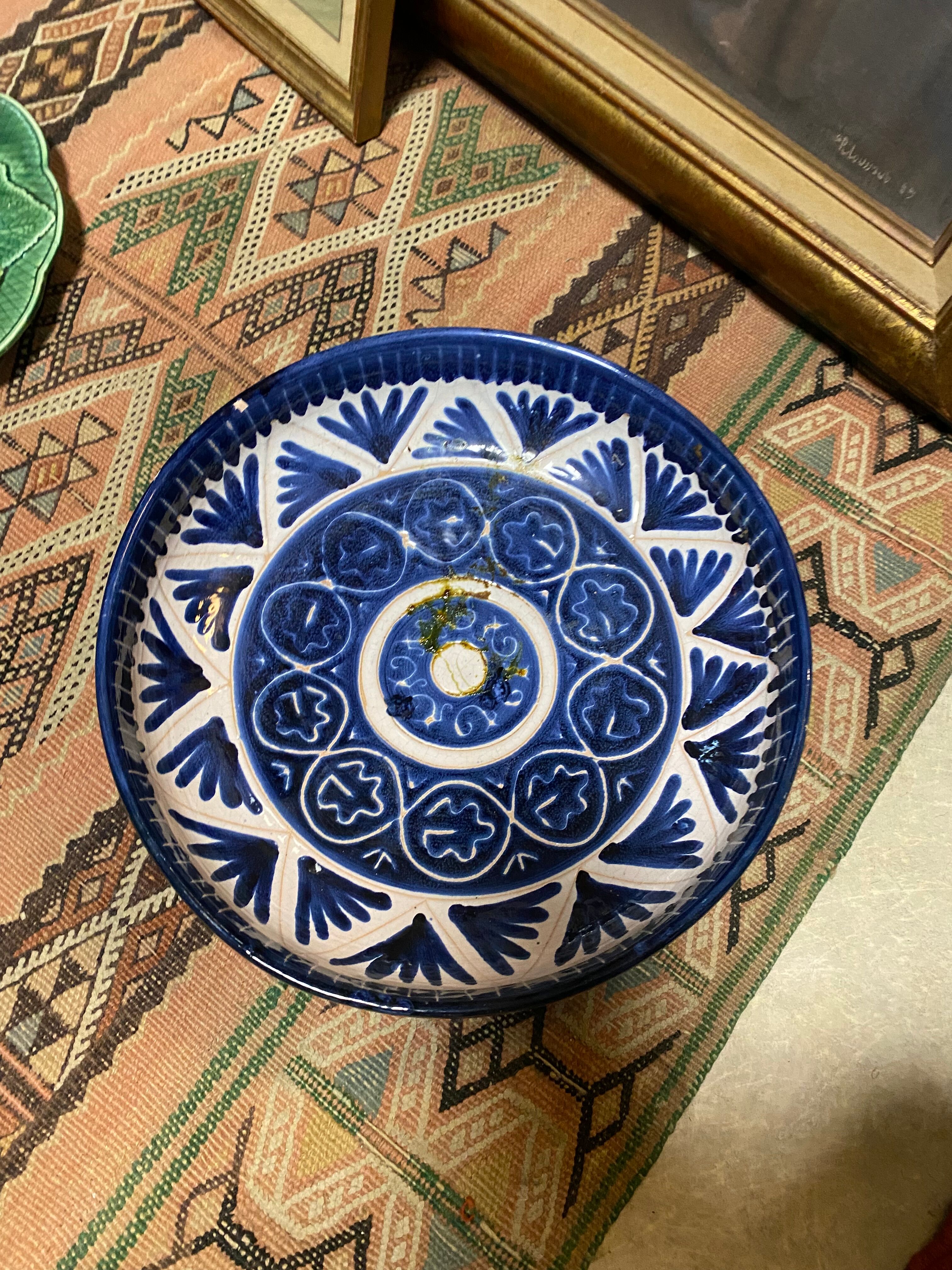 Ceramic dish Allix Picault Vallauris