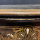 Antique wooden and brass game table – Timeless elegance