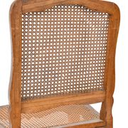 4 caned chairs from the Louis XV period stamped by Charles Delenoncourt.