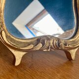 Golden vintage mirror