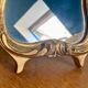 Golden vintage mirror