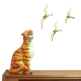 Set of 3 brass gulls birds | 15 - 20 -25 cm