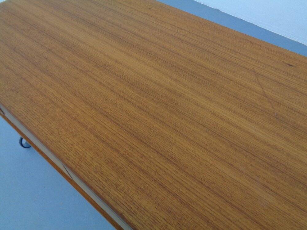 Rollable Chest of Drawers by Rud Thygesen & Johnny Sorensen for Hansen & Guldborg Furniture, Denmark, 1960s