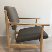 Vintage lounge chair from Czechoslovakia from the 1960s.