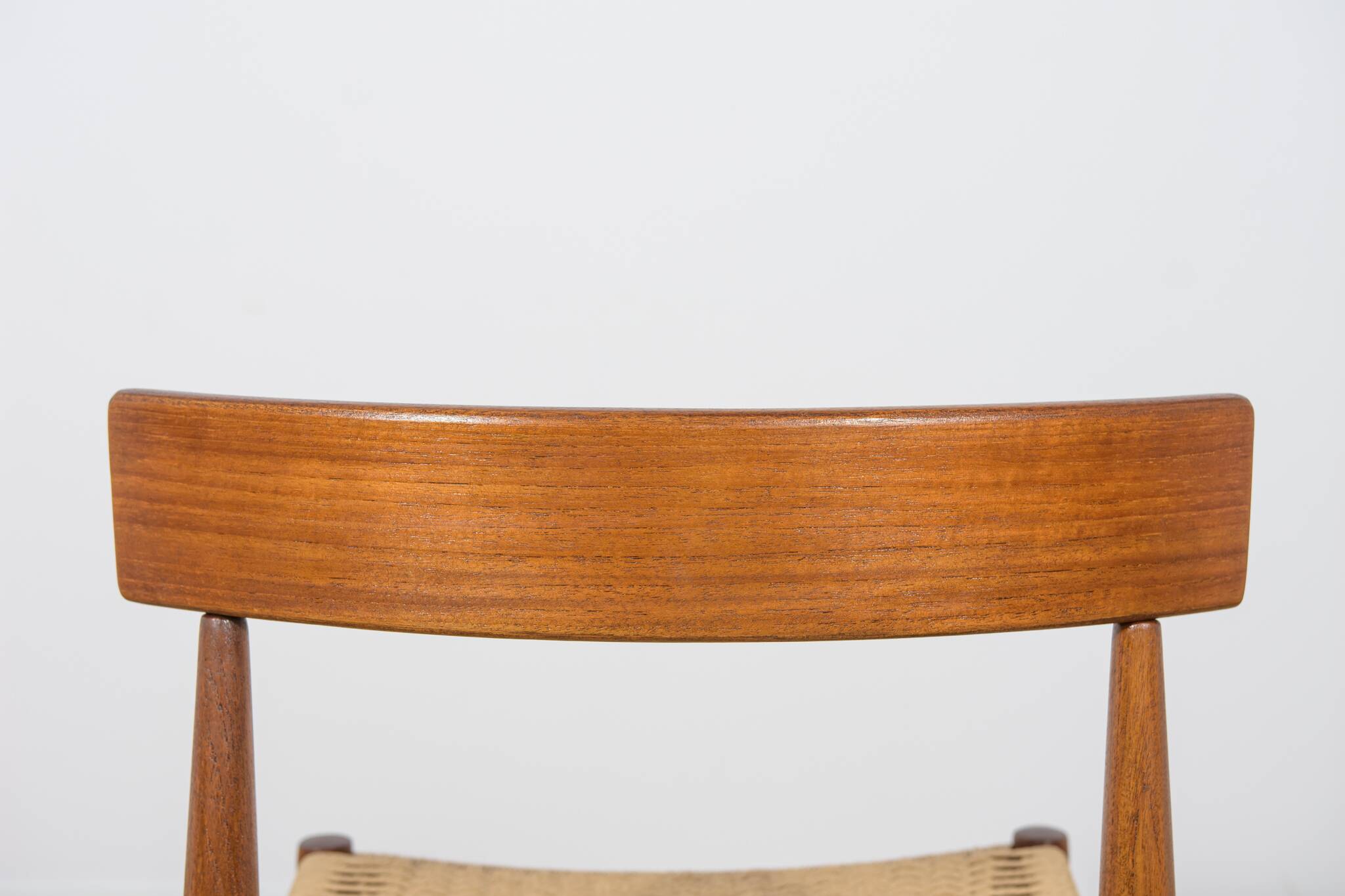 Mid-Century Modern Dining Chairs by Arne Hovmand-Olsen for Mogens Kold, 1960s, Set of 8