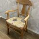 Vintage airbrushed Directory armchair