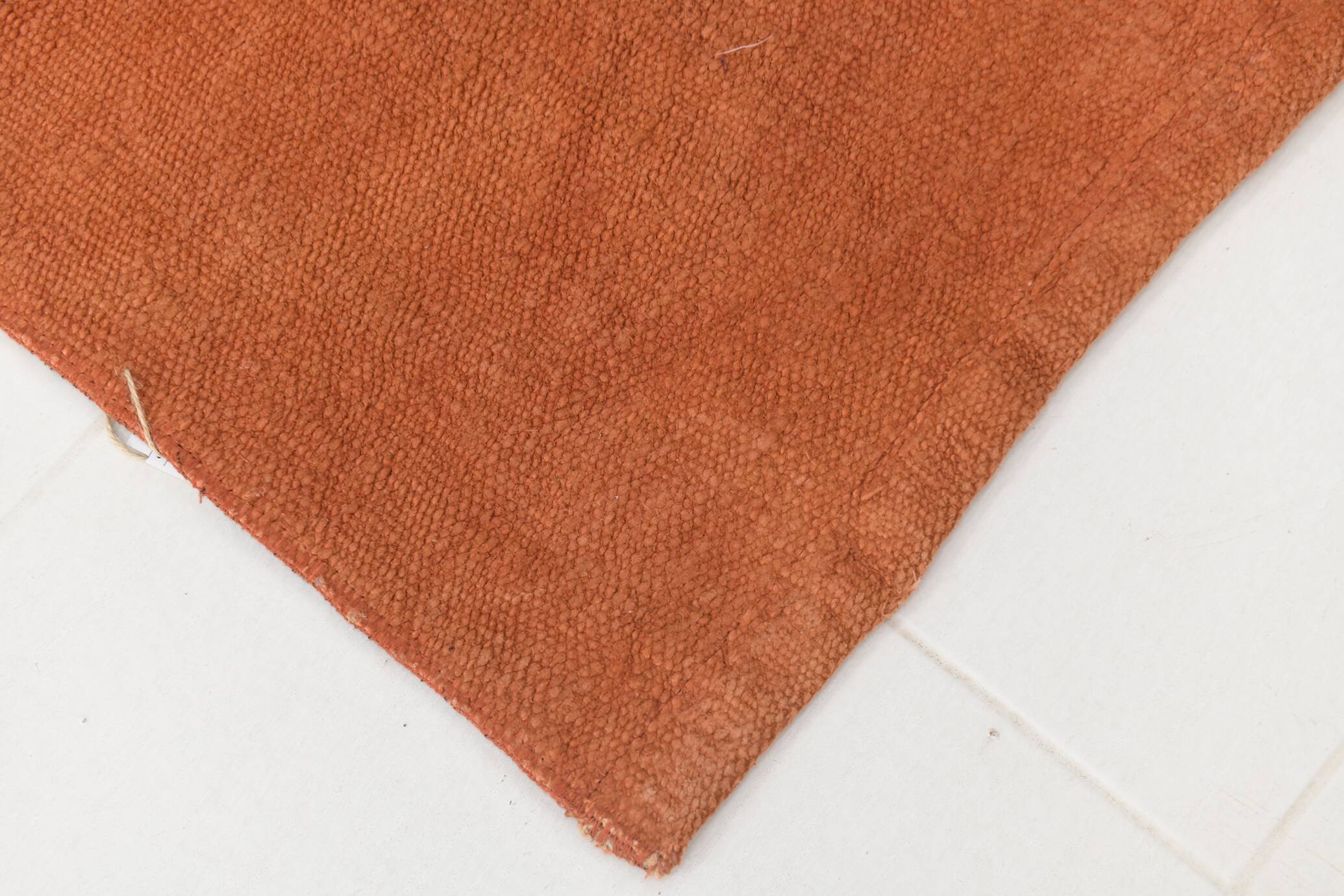 2x8 Brunt Orange Vintage Runner Rug, 52x234Cm