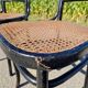 Set of 2 cane bistro chairs