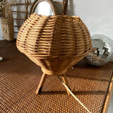 Rattan lamp