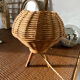 Lampe rotin