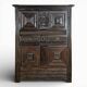 Buffet from the 17th century, Popular Art from the Auvergne region.