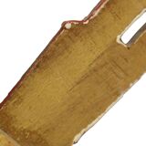 Large Gold Leaf Gilded Wooden Sun Mirror Sunburst Mirror 75cm