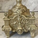 Napoleon III style chandelier in gilded bronze 48.5cm