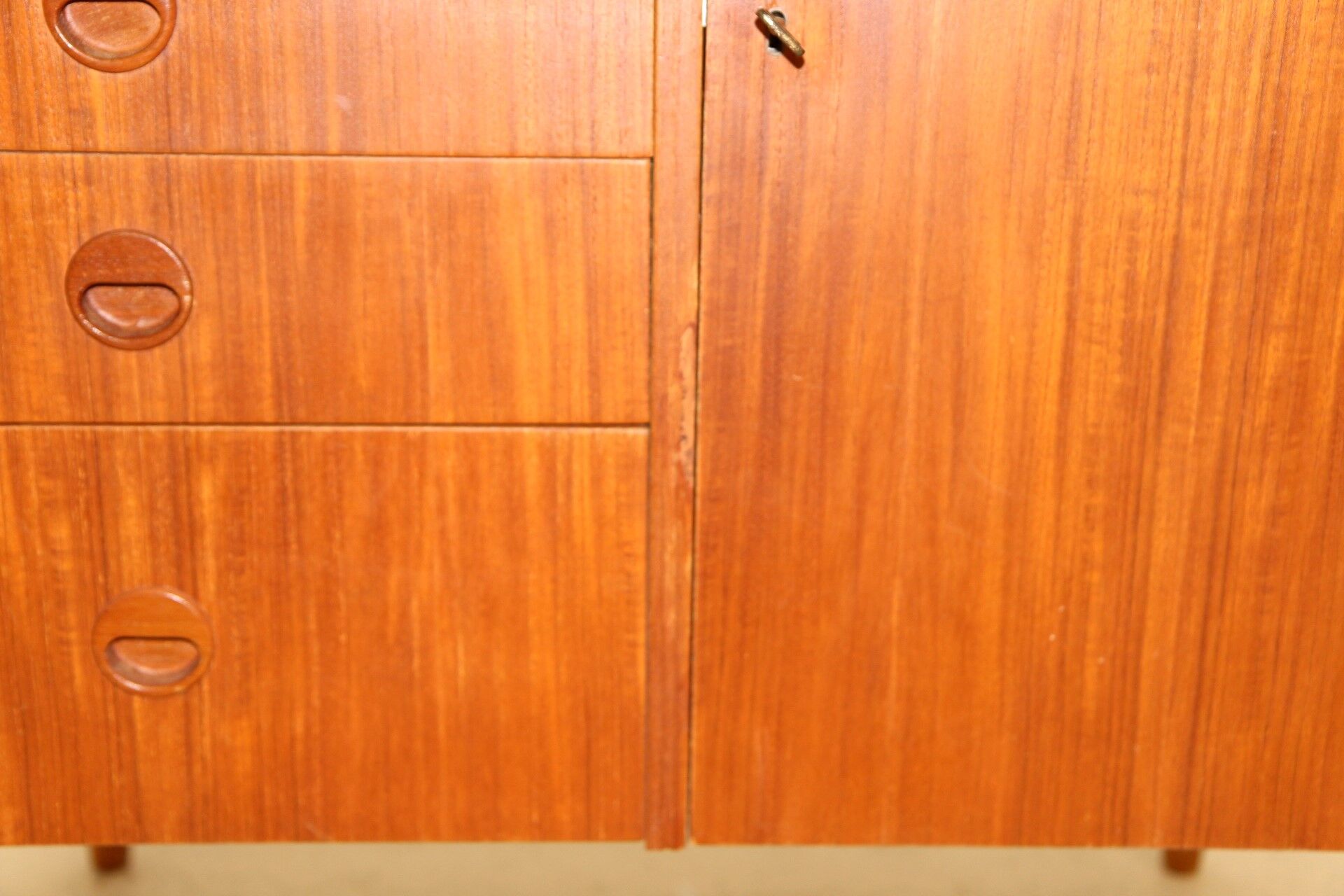 Teak chest of drawers, Sweden, 1960