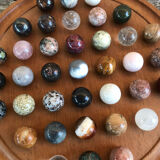 Natural stone solitaire